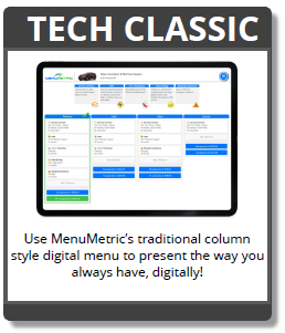 Tech Classic Menu